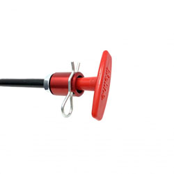 Lifeline 6Ft Red T Handle Locking Pull Cable