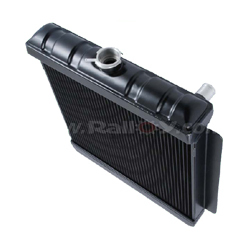 Ford Escort Mk1/2 Alloy Radiator - Classic Header - Black