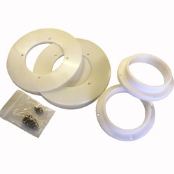 Ford Atlas Axle Fully Floating Disc Shield Kit - Vented Disc