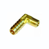 Sytec Brass 90 Degree Union 1/8nptf to 10mm (Facet 42774)